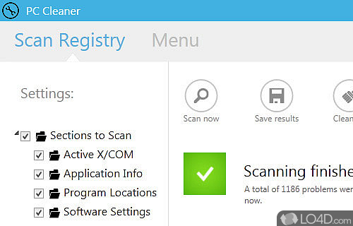 IQmango PC Cleaner Screenshot