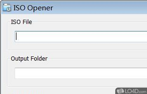 Screenshot of ISO Opener - Is able to extract the contents of ISO files quickly