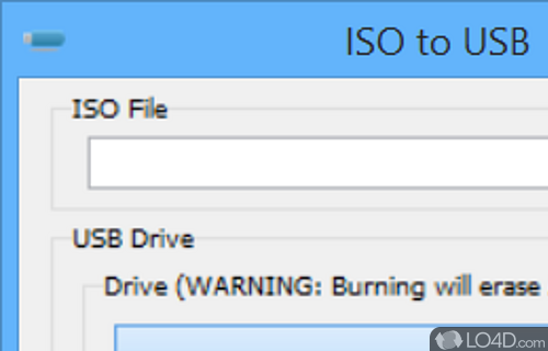 Create bootable USB to install Windows - Screenshot of ISO to USB