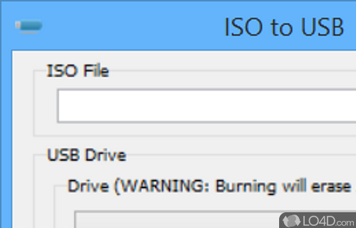 Make your USB bootable - Screenshot of ISO to USB