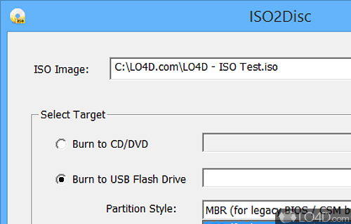 ISO2Disc Screenshot