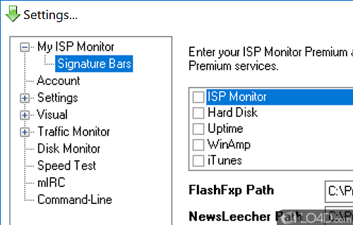 ISP Monitor Screenshot