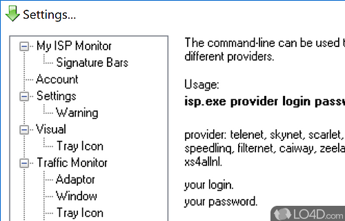 ISP Monitor screenshot