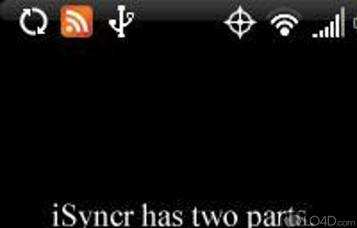 Screenshot of iSyncr - Synchronize the iTunes library with Android phone over WiFi