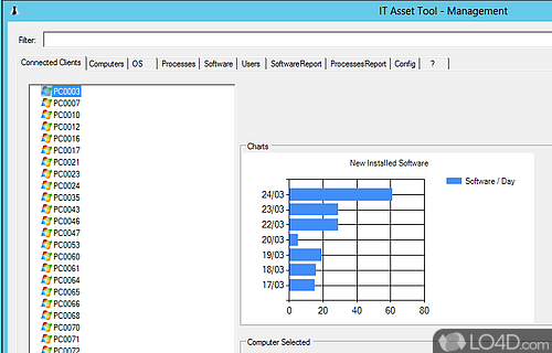 IT Asset Tool Screenshot