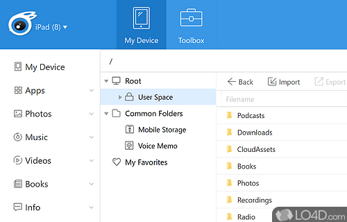 Gui - Screenshot of iTools