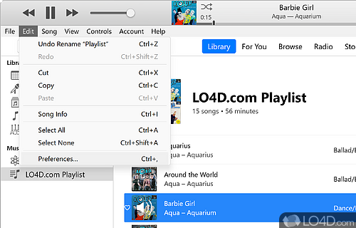 iTunes Screenshot