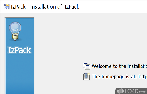 IzPack Screenshot