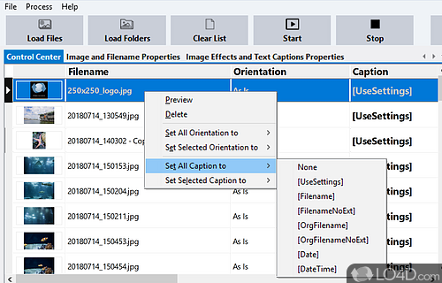 Effortlessly process scores of images with the help of this efficient and lightweight application - Screenshot of JBatch It!