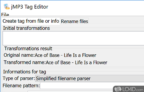 jMP3 Tag Editor Screenshot