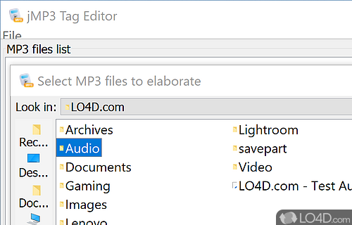 jMP3 Tag Editor Screenshot