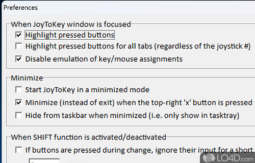 Turn Your PC Gamepad's Input Into Keyboard Or Mouse Input - Screenshot of Joy2Key