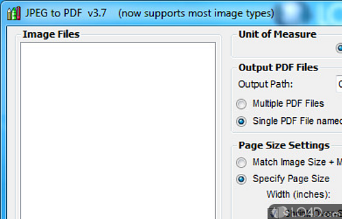 Screenshot of JPEG to PDF - Convert image files (e