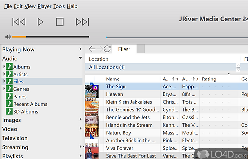 JRiver Media Center screenshot