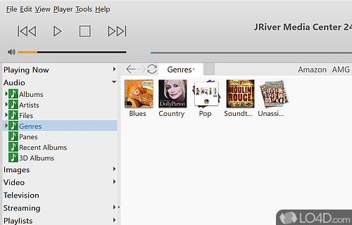 JRiver Media Center screenshot