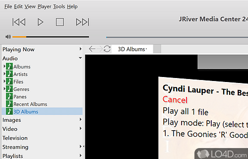 JRiver Media Center screenshot