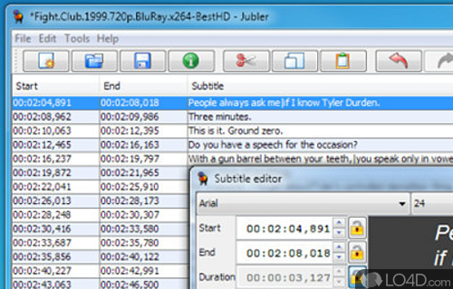 Jubler Screenshot