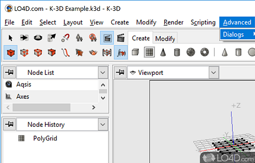 K-3D screenshot