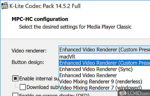 K Lite Codec Pack Standard Screenshot