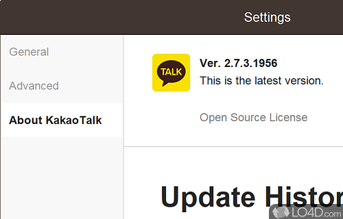 Free voice calls - Screenshot of KakaoTalk