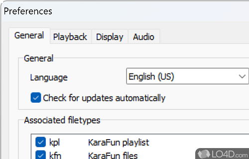 Display lyrics on multiple monitors - Screenshot of KaraFun Player