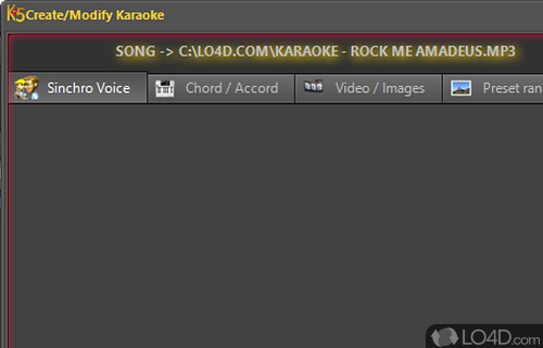 Manager of file midi Karaoke - Screenshot of Karaoke 5