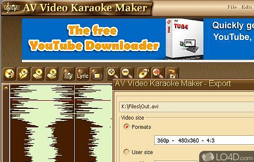 Karaoke Video Creator Screenshot