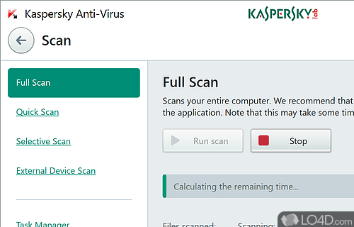 Kaspersky Anti-Virus screenshot