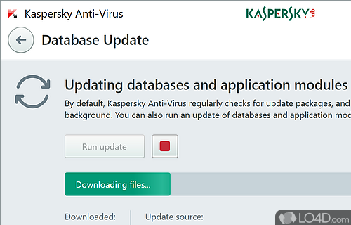 Kaspersky Anti-Virus screenshot