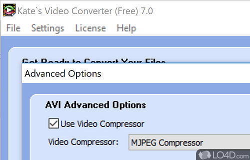 Minor issues - Screenshot of Kate's Video Converter