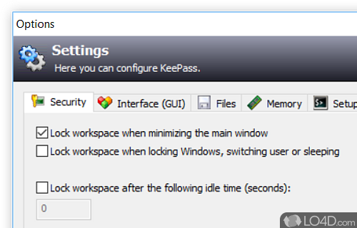 KeePass Password Safe Portable Screenshot
