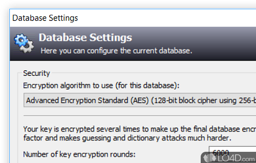 Find all the password-protected or encrypted files on a PC or over the network - Screenshot of KeePass Portable