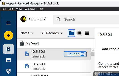 Keeper Password Manager screenshot