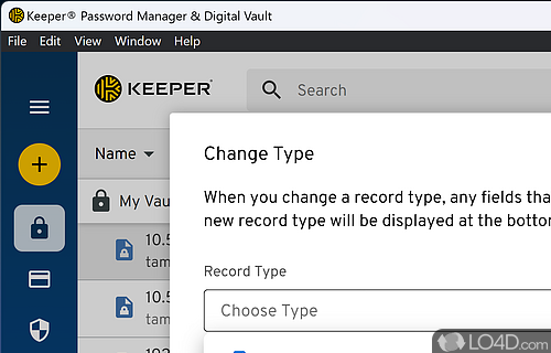 Keeper Password Manager screenshot