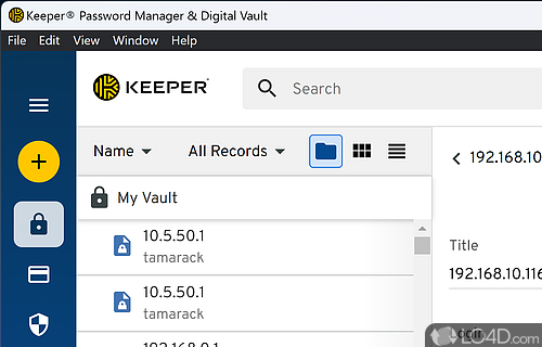 download keeper password manager