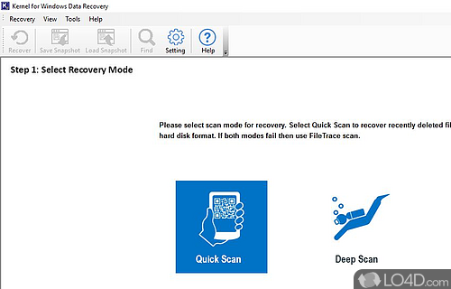 Kernel for NTFS - Data Recovery Software Screenshot