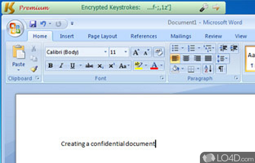 Screenshot of KeyScrambler - Encrypt keystrokes to protect important personal information from keyloggers