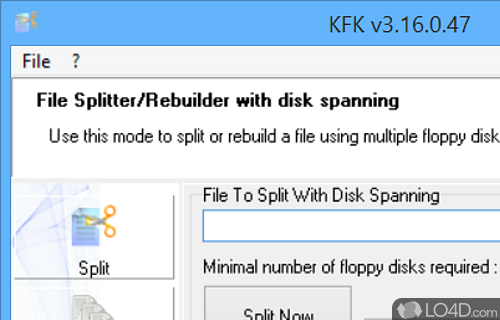 Fast processing of large files - Screenshot of KFK