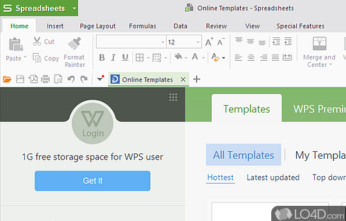 WPS Office Spreadsheet  Free Download, Edit and Create Excel