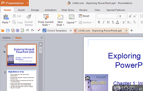 Software intuitive - Screenshot of WPS Office