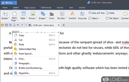 Seamless installation and clear-cut GUI - Screenshot of WPS Office Premium