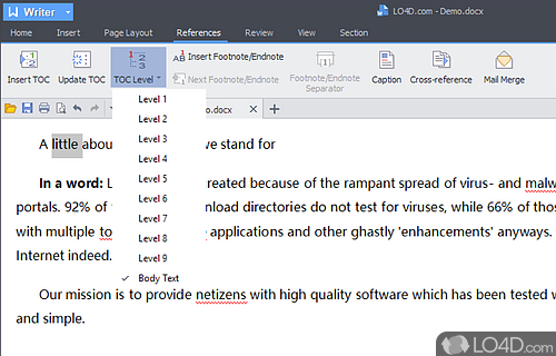 Create professional presentations and use the integrated cloud - Screenshot of WPS Office Premium