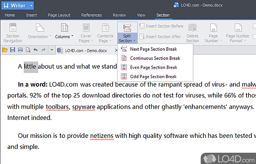 Overall Kingsoft Office Suite is a powerful office suite for anyone that wants a cheaper alternative to Microsoft Office - Screenshot of WPS Office Premium