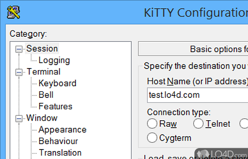 Very simple compiler - Screenshot of KiTTY