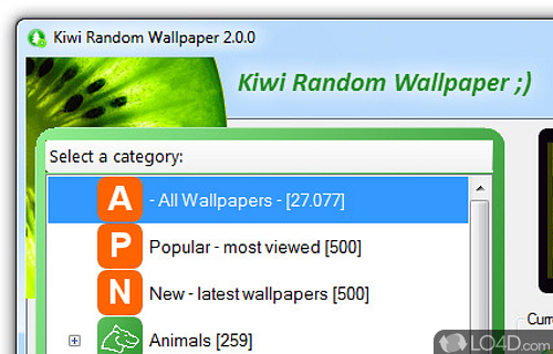 Kiwi Random Wallpaper Screenshot