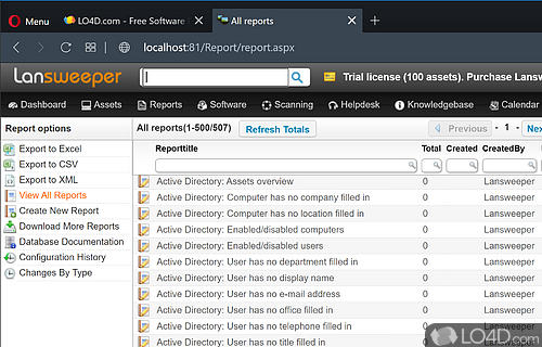 Build Your Centralized IT Asset System of Record - Screenshot of Lansweeper