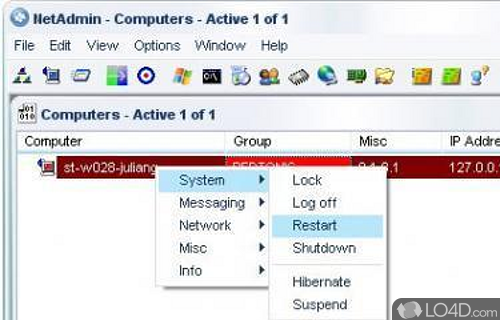 Screenshot of LanTool - Useful and powerful network administrator