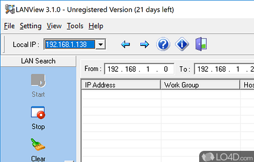 LANView Screenshot