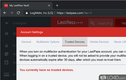 free LastPass Password Manager 4.123