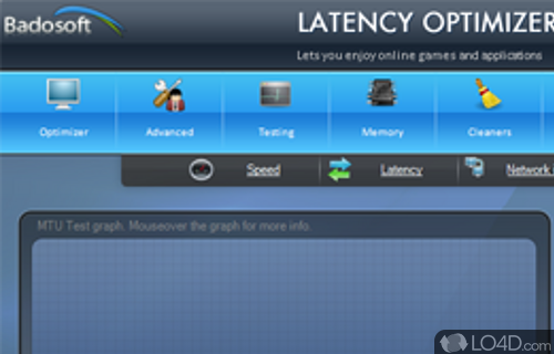 Latency Optimizer Screenshot